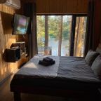 Двухместный (Панорамный апартамент с сауной, мангалом и видом на озеро), База отдыха GREENVALD Парк Скандинавия