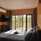 Двухместный (Панорамный апартамент с сауной, мангалом и видом на озеро), База отдыха GREENVALD Парк Скандинавия