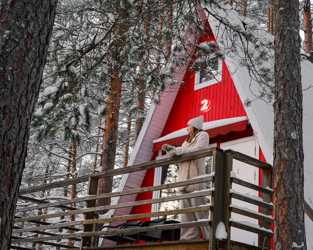 Дом (Коттедж с террасой на озеро и общей манагальной зоной), База отдыха GREENVALD Парк Скандинавия