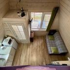 Дом (Коттедж с террасой на озеро и общей манагальной зоной), База отдыха GREENVALD Парк Скандинавия