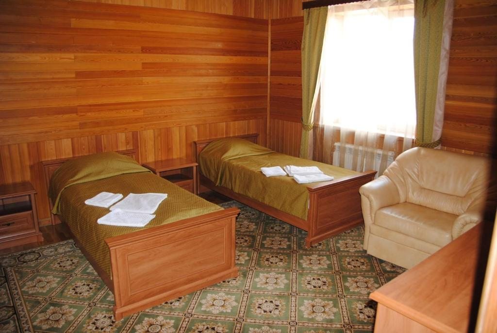 Двухместный (Двухместный номер с 2 отдельными кроватями) отеля Заповедные устья, Противье