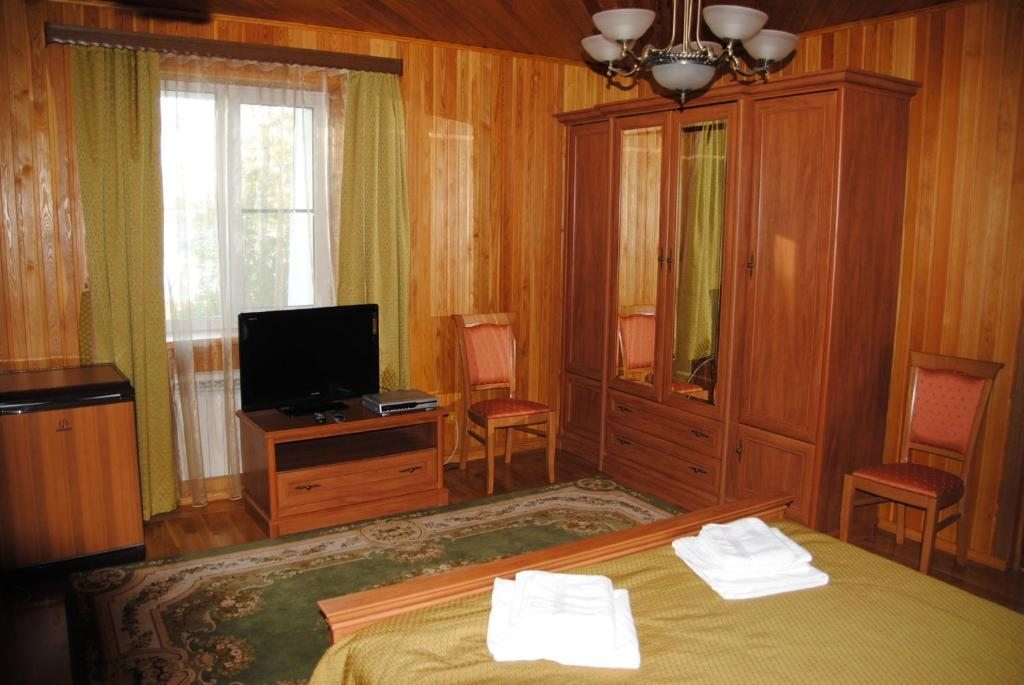 Двухместный (Улучшенный двухместный номер с 1 кроватью) отеля Заповедные устья, Противье