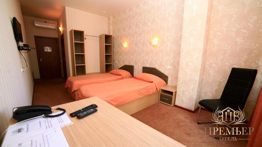 Двухместный (Стандартный двухместный номер с 1 кроватью или 2 отдельными кроватями) отеля Премьер Отель Воронеж Центр