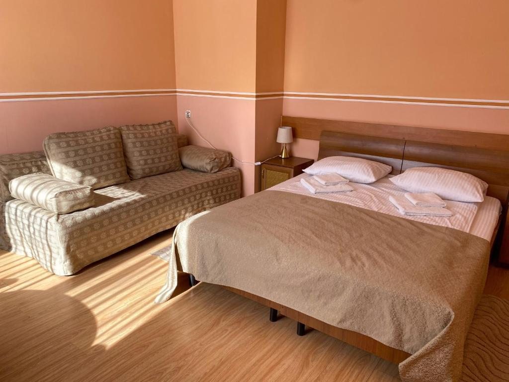 Двухместный (Стандартный двухместный номер с 1 кроватью или 2 отдельными кроватями) отеля Кранц-отель, Зеленоградск