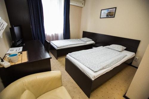 Двухместный (Стандартный двухместный номер с 1 кроватью или 2 отдельными кроватями) отеля Бизнес Сити, Москва
