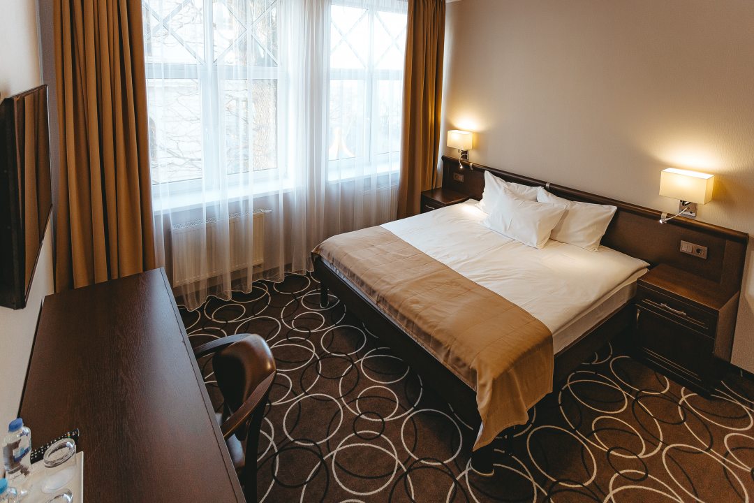 Двухместный (Двухместный номер с 1 кроватью и боковым видом на море) отеля Априори, Зеленоградск