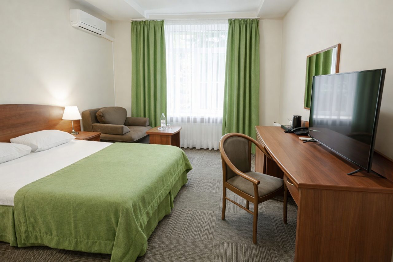 Двухместный (Стандарт с креслом кроватью), Гостиница Фореста Фестиваль Парк