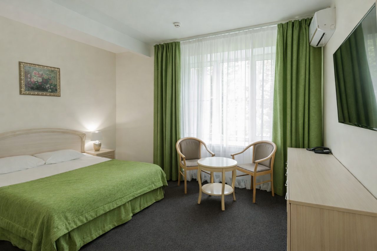 Двухместный (Стандарт с креслом кроватью), Гостиница Фореста Фестиваль Парк