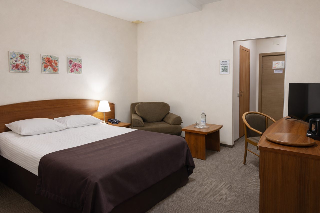 Двухместный (Стандарт с креслом кроватью), Гостиница Фореста Фестиваль Парк