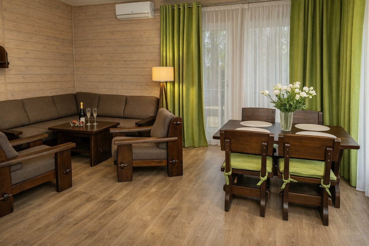 Коттедж (Одноэтажный коттедж), Гостиница Фореста Фестиваль Парк