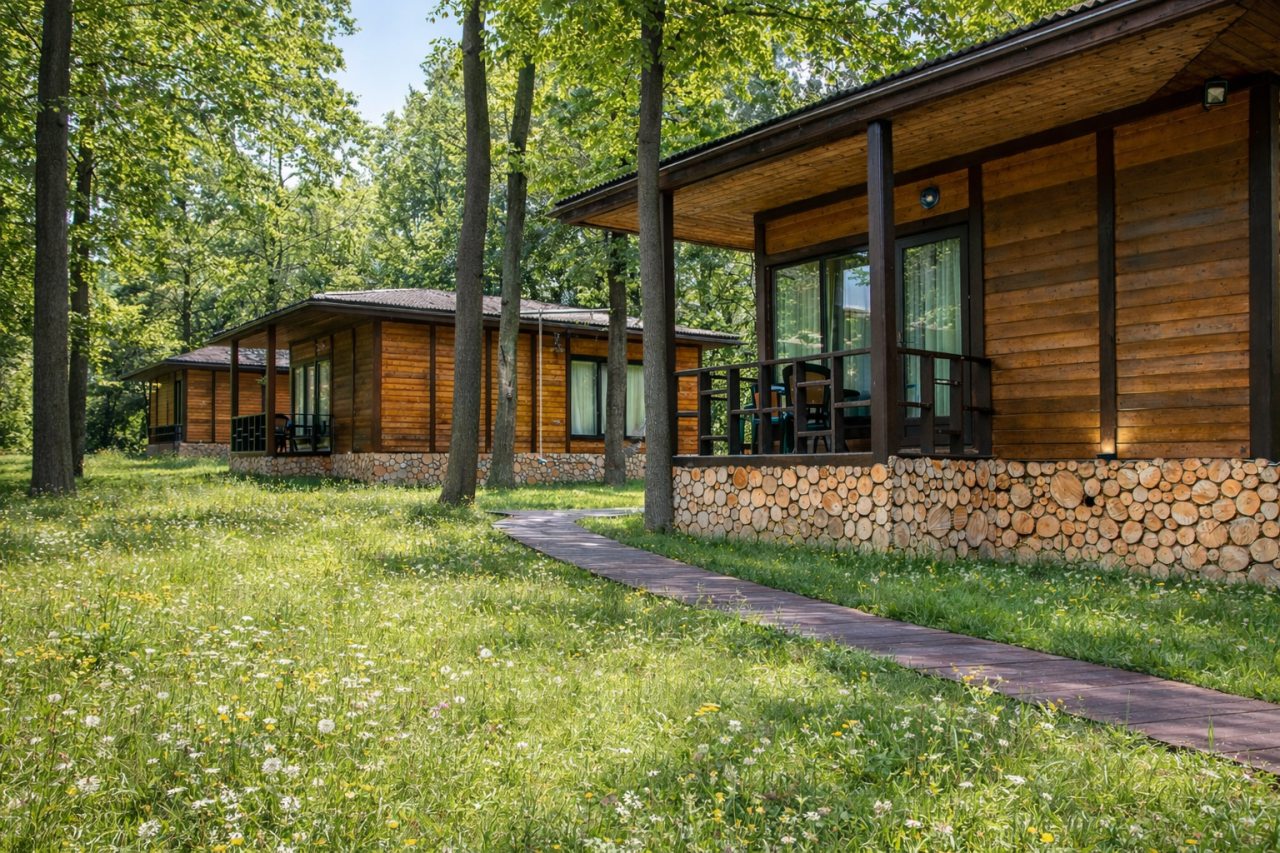 Коттедж (Одноэтажный коттедж), Гостиница Фореста Фестиваль Парк