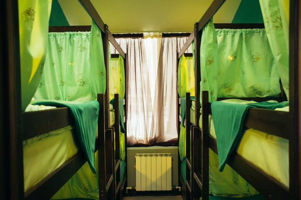 Номер (Кровать в общем 8-местном номере для мужчин) хостела Nice Hostel, Рязань