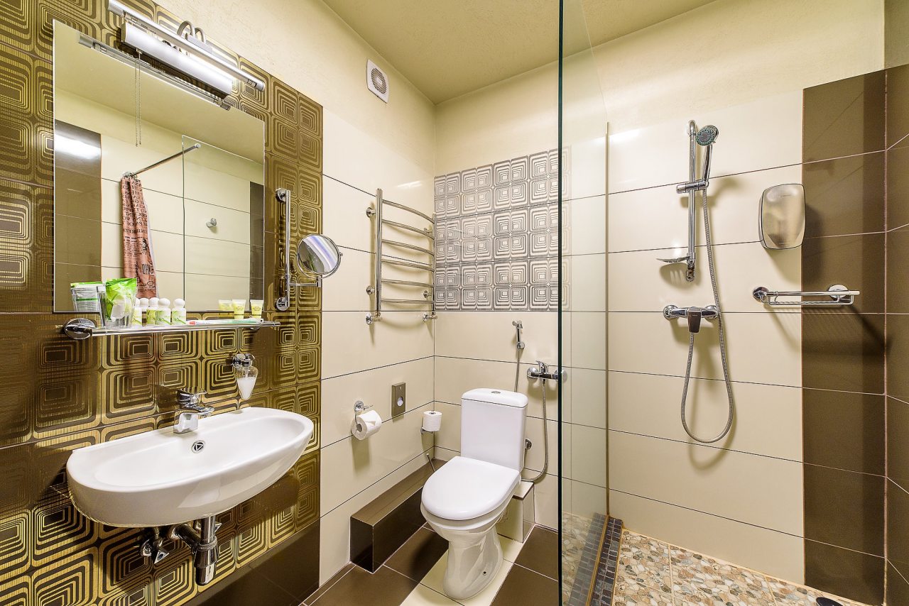 Двухместный (Номер с 2 кроватями и балконом), Люмьер отель & spa