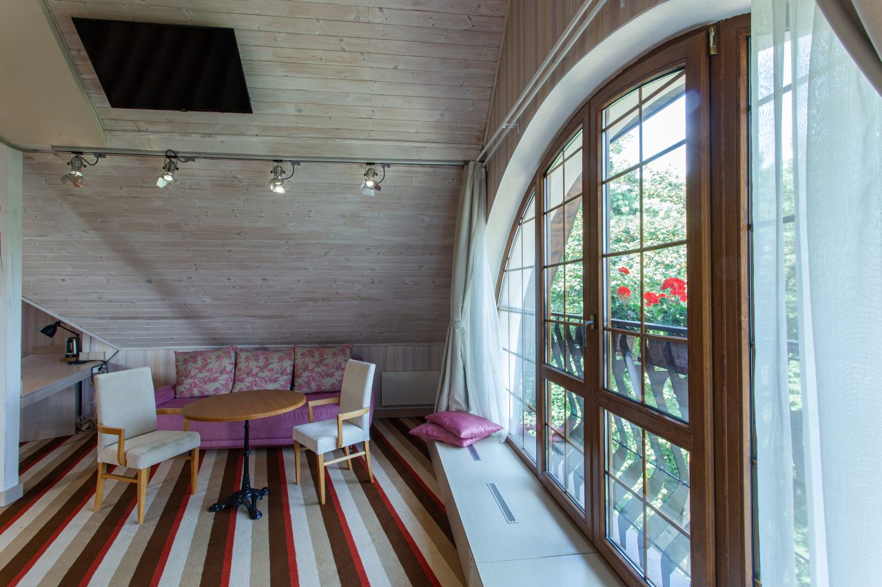 Двухместный (Улучшенный номер  «Дикая Орхидея» (мансарда)), Люмьер отель & spa