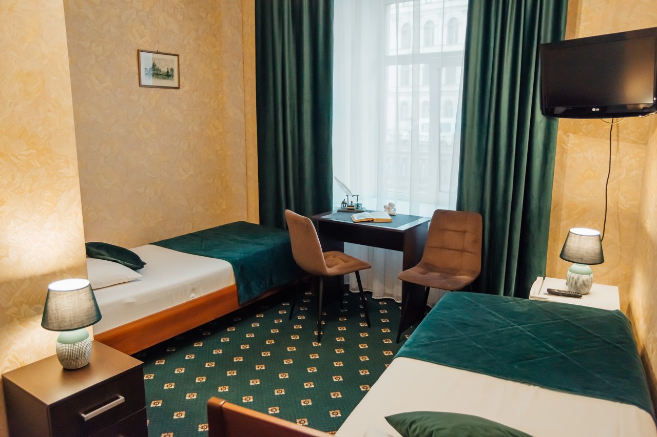Двухместный (Двухместный номер с 2 отдельными кроватями) мини-отеля Дом Достоевского, Санкт-Петербург