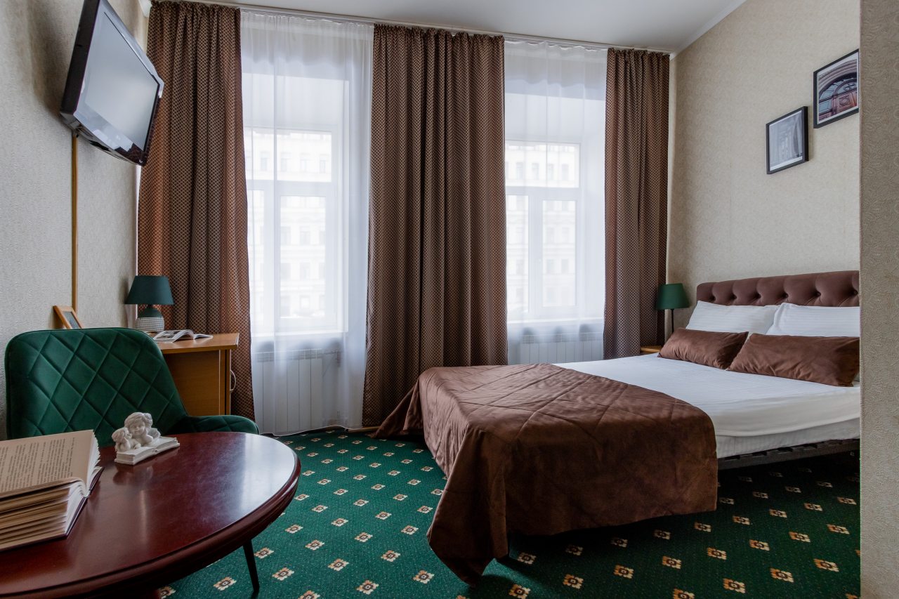 Одноместный (Одноместный стандарт) мини-отеля Дом Достоевского, Санкт-Петербург