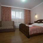 Двухместный (Стандарт с двуспальной кроватью цокольный этаж), Отель Кавказ