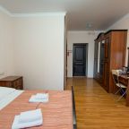 Двухместный (Стандарт с двуспальной кроватью цокольный этаж), Отель Кавказ