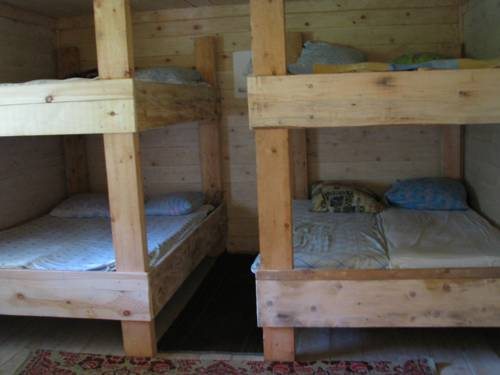 Номер (Кровать в общем 8-местном номере для мужчин и женщин) туристского комплекса Беркут, Чемал