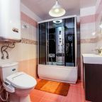 Ванная комната в номере апарт-отеля Арбат-Владивосток