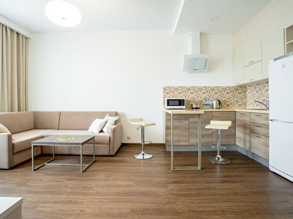 Фотография номера апарт отеля Рамада Новосибирск Жуковка