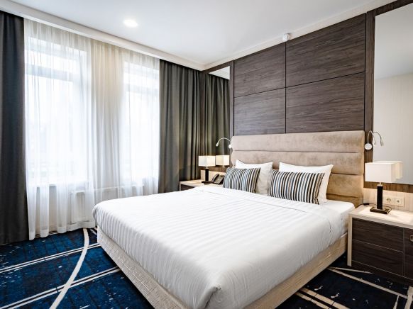 Фотография номера апарт отеля Рамада Новосибирск Жуковка