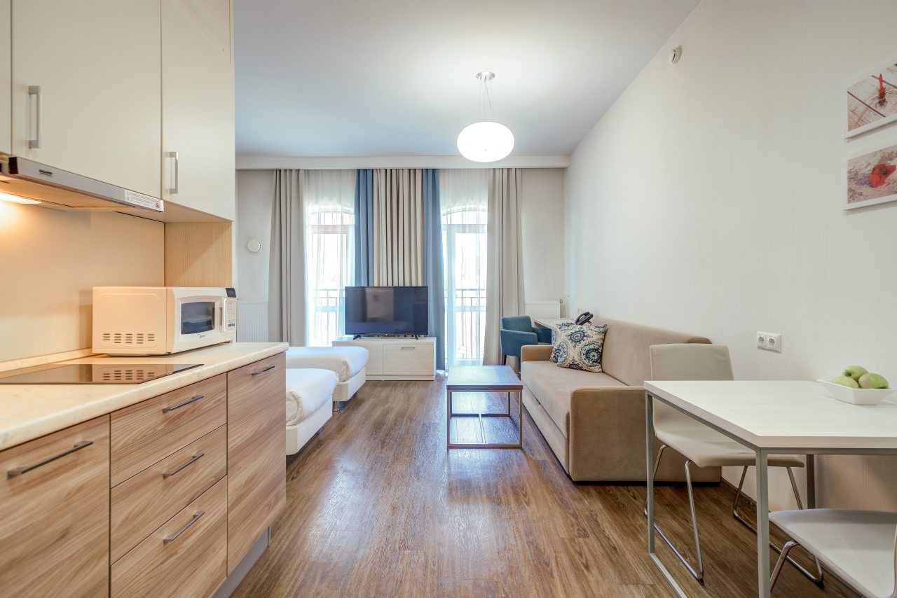 Двухместный (Студия Бизнес 2 кровати), Гостиница Ramada by Wyndham