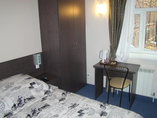 Двухместный (Одноместный номер с 2-х спальной кроватью) гостиницы Baker-Street, Нижний Новгород