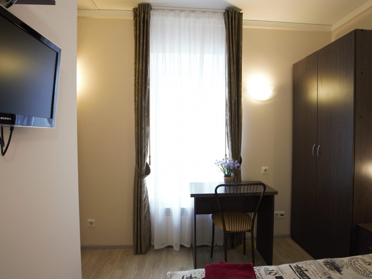 Одноместный (Номер с 2-х спальной кроватью), Гостиница Baker-Street