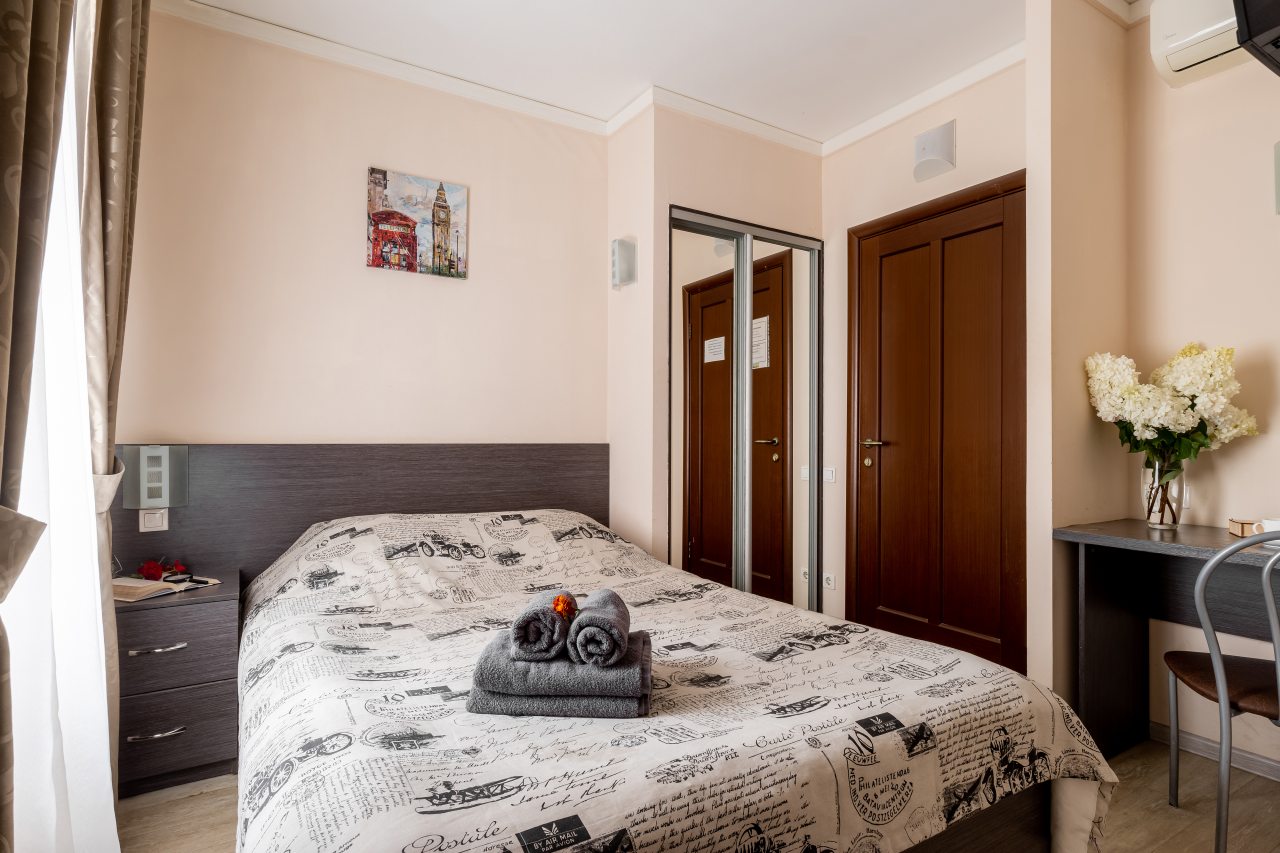 Номер (Стандарт с 2х спальной кроватью), Гостиница Baker-Street