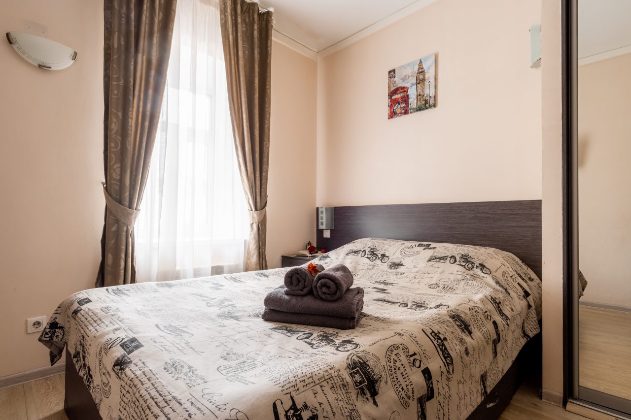 Номер (Стандарт с 2х спальной кроватью), Гостиница Baker-Street