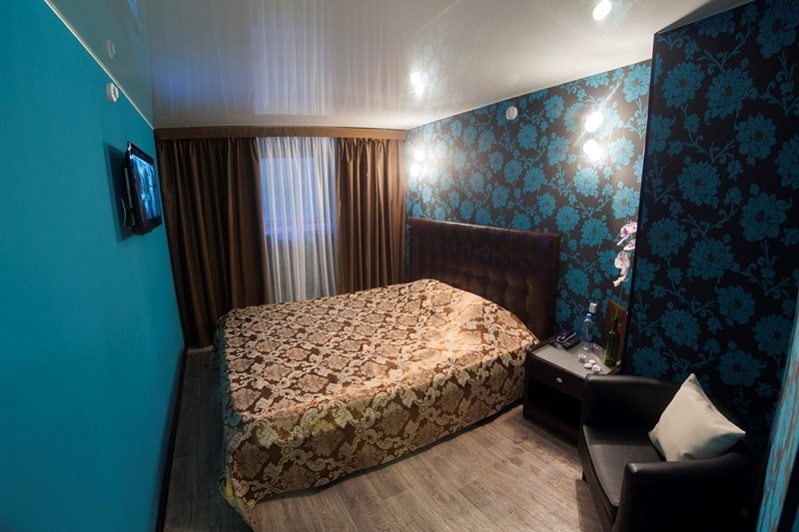 Двухместный (Улучшенный с кроватью размера king-size) гостиницы Perina Inn, Москва