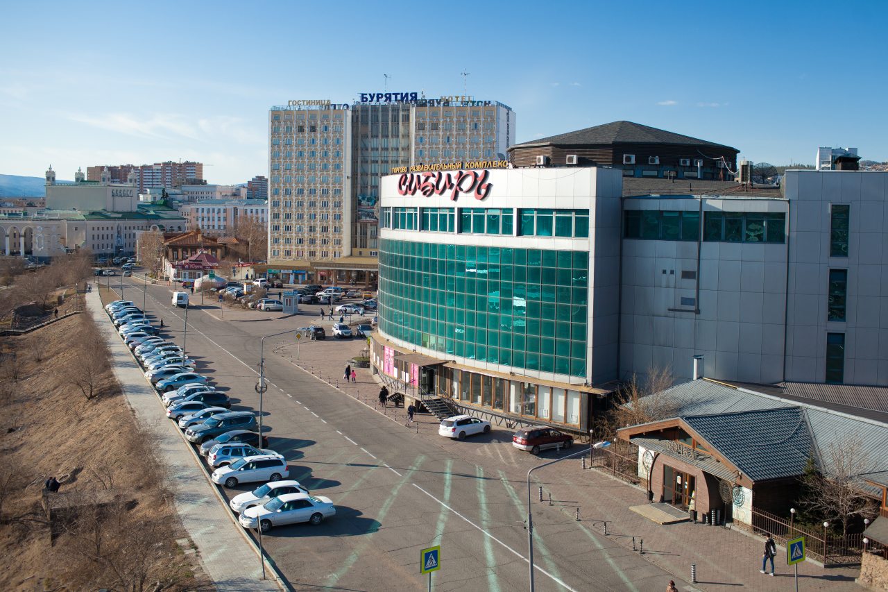 Автостоянка / Парковка, Гостиница Сибирь