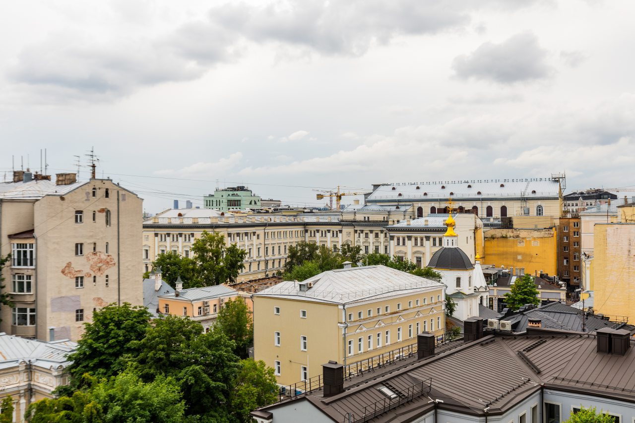 Двухместный (Супериор с видом на город, 2 раздельные кровати), Отель Арткорт Москва Центр