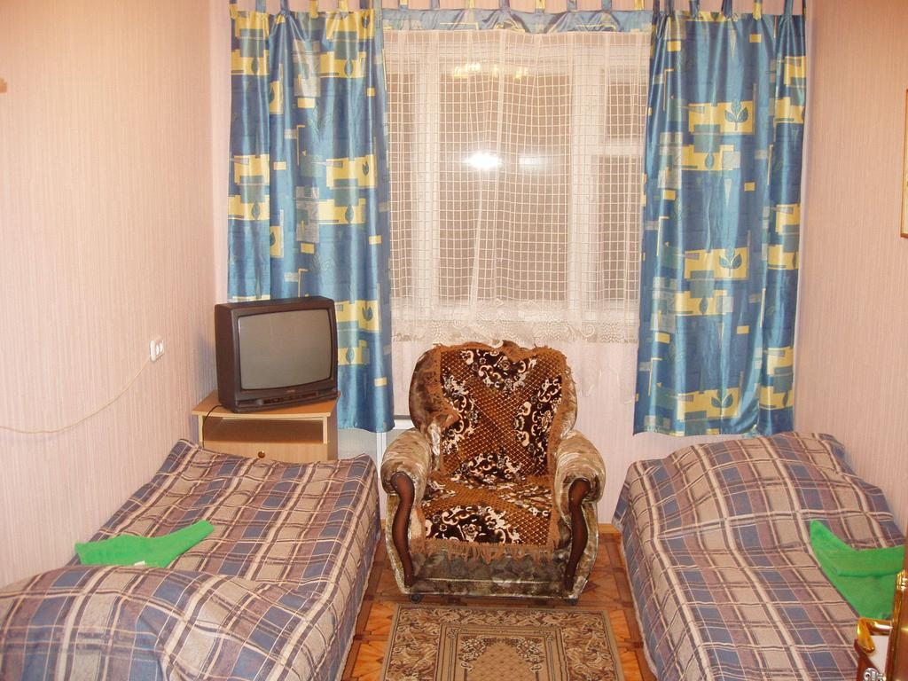 Двухместный (Двухместный номер с 2 отдельными кроватями и общей ванной комнатой) отеля Гавань, Реж