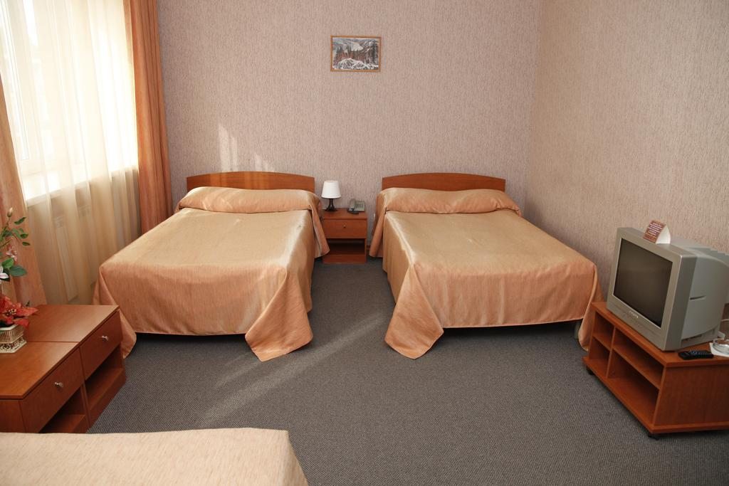 Двухместный (Стандартный двухместный номер с 2 отдельными кроватями) отеля Урал, Шадринск