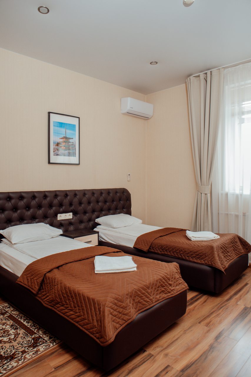 Двухместный (Двухместный номер эконом-класса с 2 отдельными кроватями) гостиницы Brothershotel.ru, Сафоново