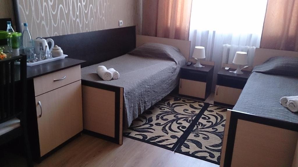 Двухместный (Стандартный двухместный номер с 2 отдельными кроватями) гостиницы Юрматы, Салават