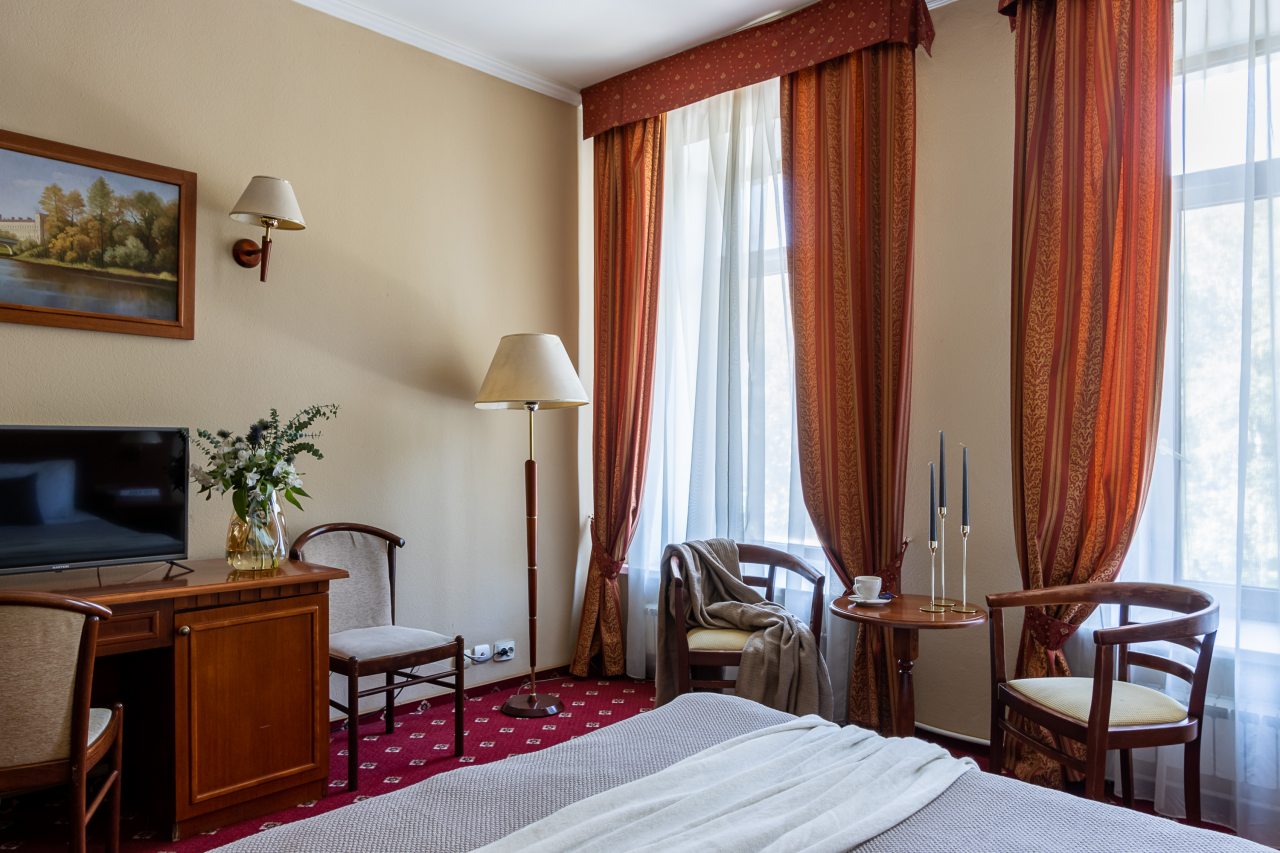Двухместный (Улучшенный двухместный номер), Гостиница Golden Hotel