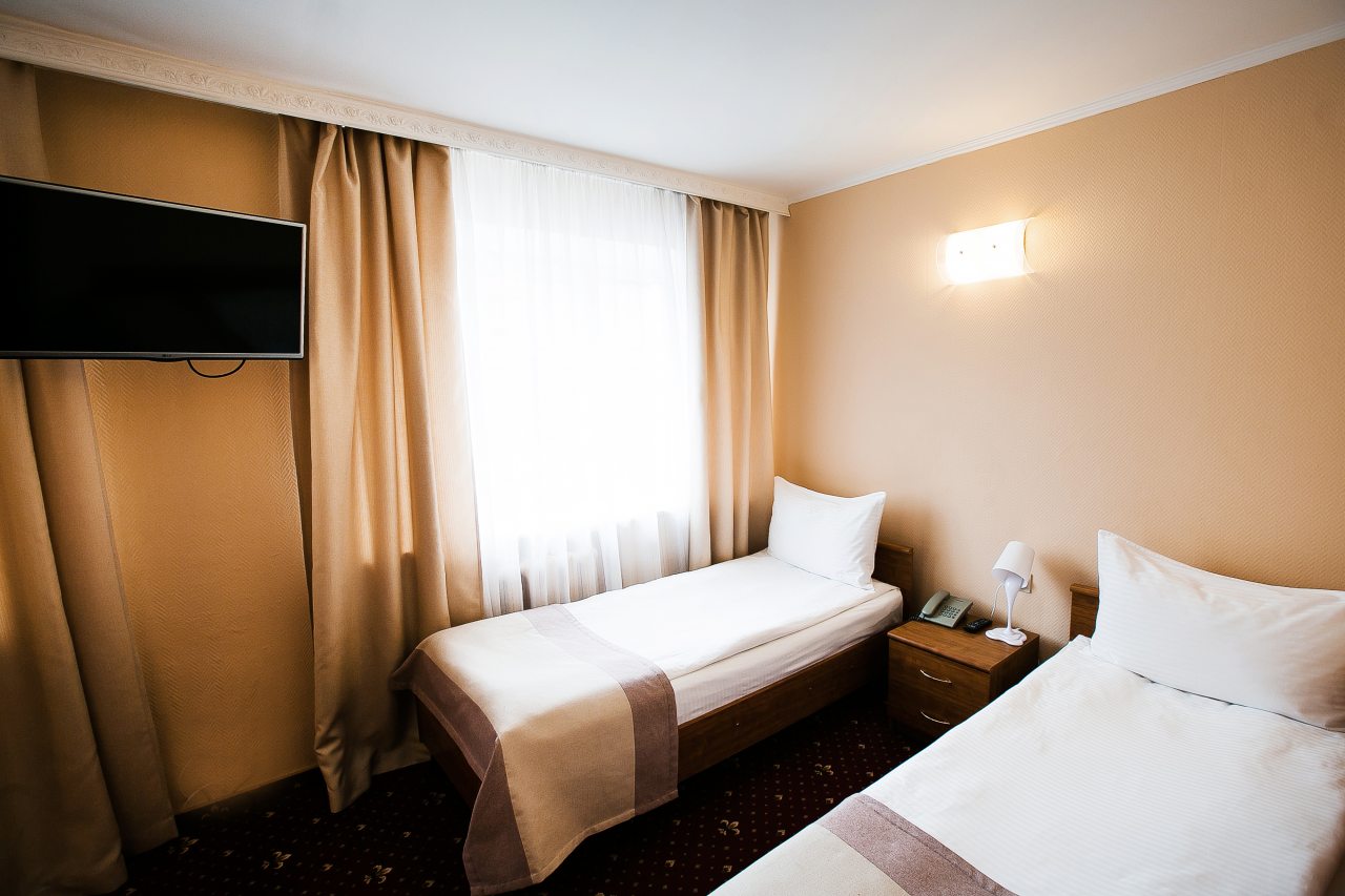 Двухместный (Стандартный с двумя раздельными кроватями), Отель Прикамье