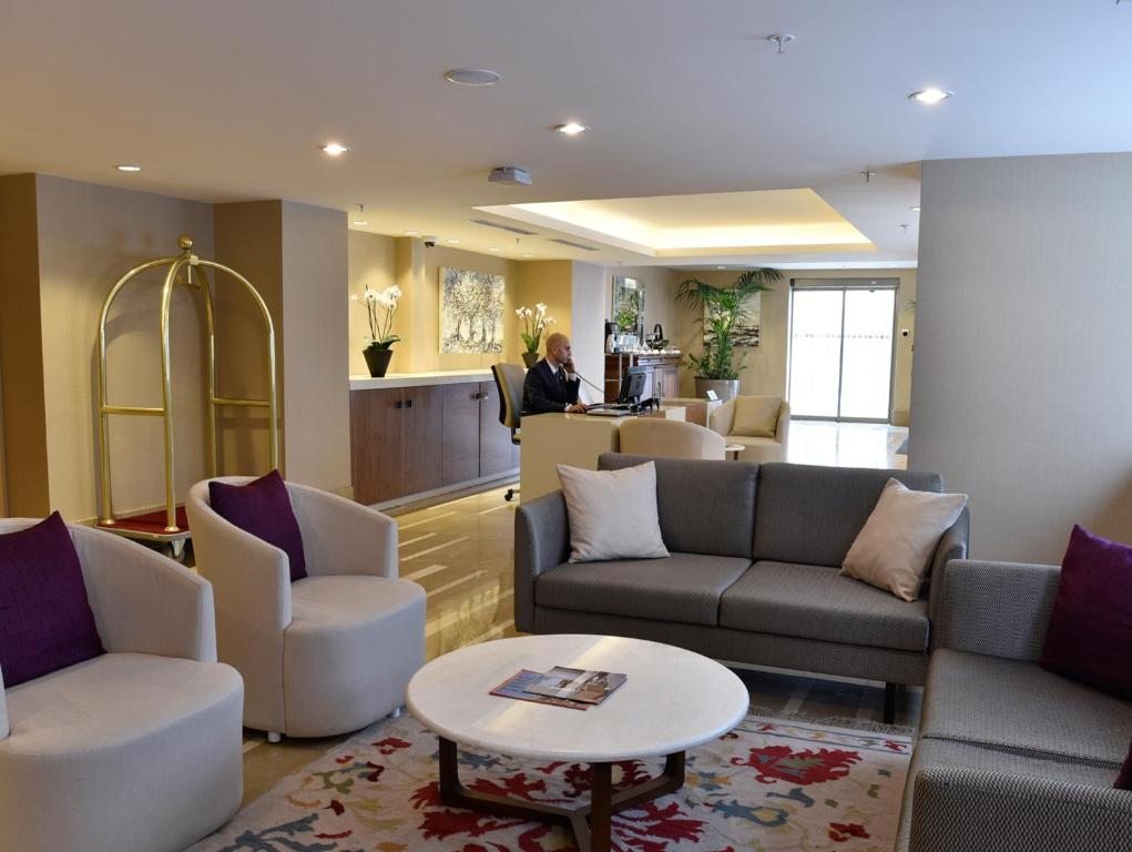 Сьюит (Апартаменты Park Prestige Suites с 1 спальней и видом на Босфор) отеля CVK Park Bosphorus Istanbul, Стамбул