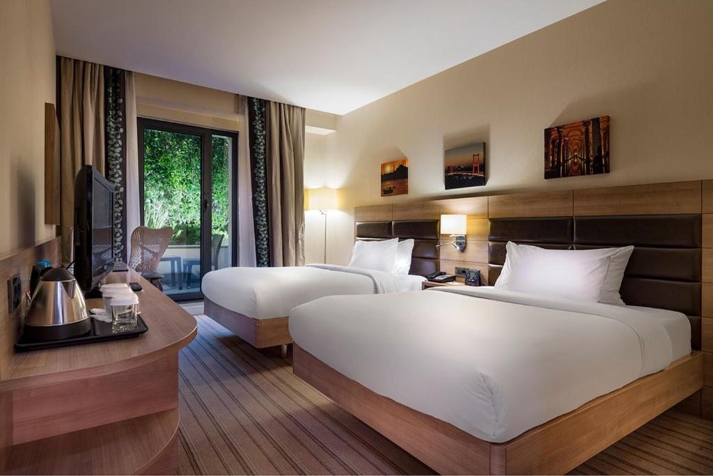 Двухместный (Двухместный номер с 2 отдельными кроватями) отеля Hilton Garden Inn Istanbul Golden Horn, Стамбул