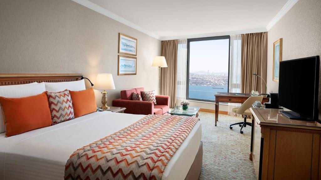 Двухместный (Представительский клубный номер с видом на море), Отель InterContinental Istanbul