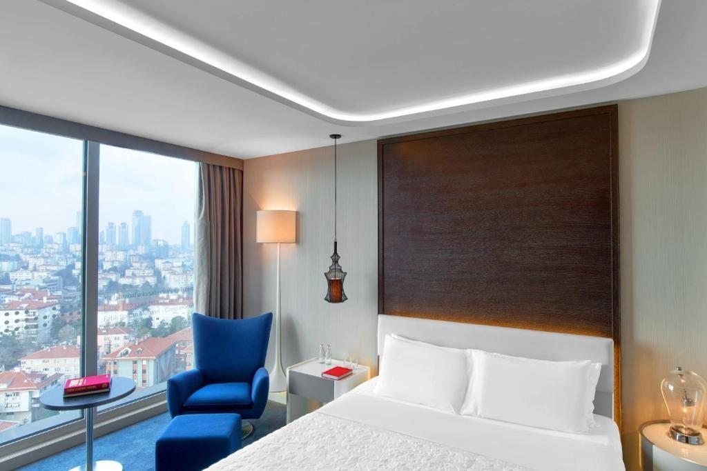 Двухместный (Двухместный номер Делюкс с 1 кроватью) отеля Le Meridien Istanbul Etiler, Стамбул