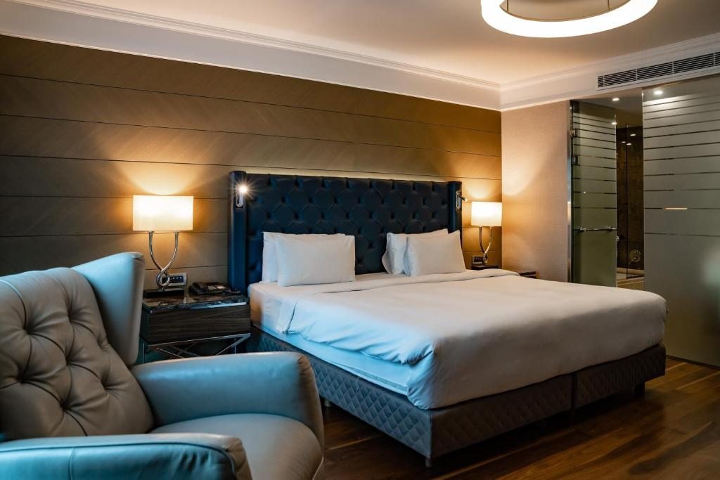 Трехместный (Executive Room with City View - Lounge Access) отеля Radisson Blu Hotel Istanbul Sisli, Стамбул
