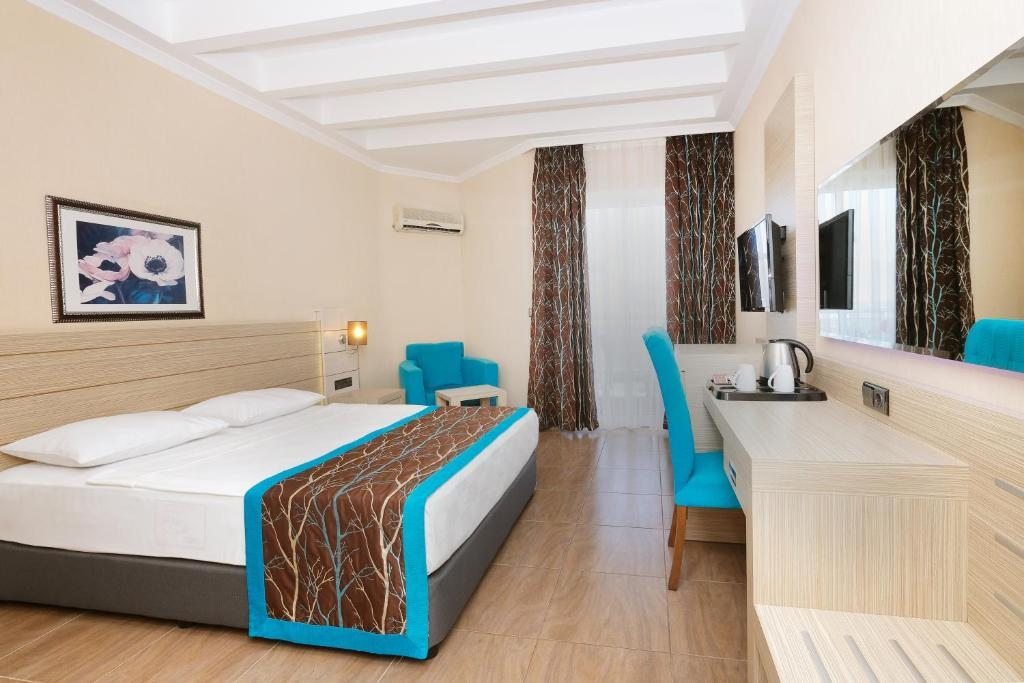 Двухместный (Стандартный двухместный номер с 1 кроватью или 2 отдельными кроватями) курортного отеля Katya, Алания