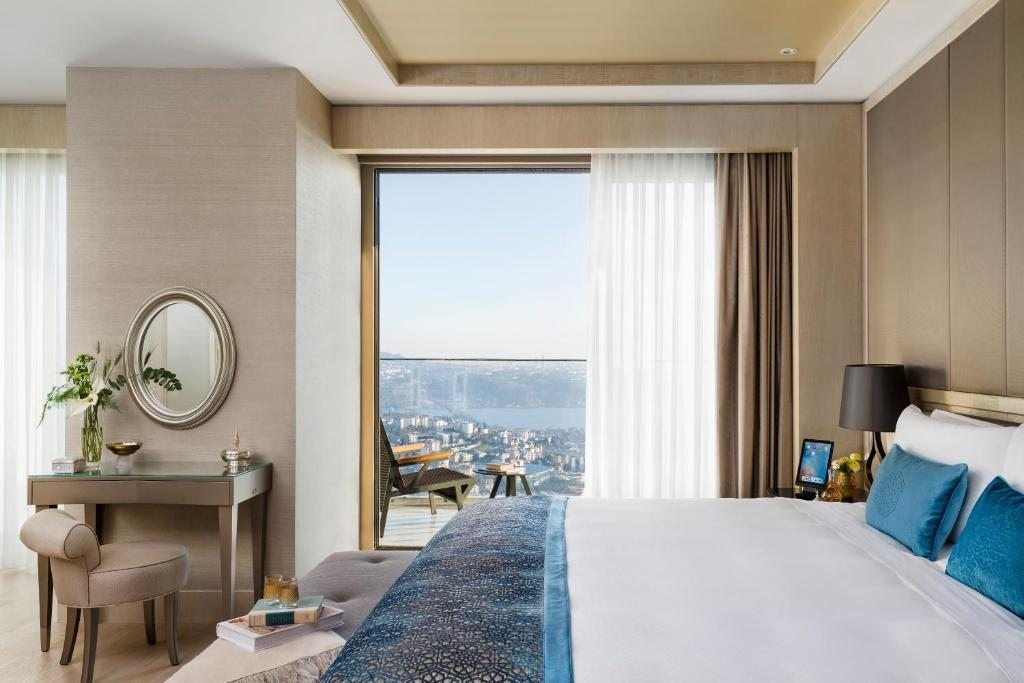 Апартаменты (Апартаменты «Резиденс» с 1 спальней и видом на Босфор - Horizon) отеля Raffles Istanbul, Стамбул