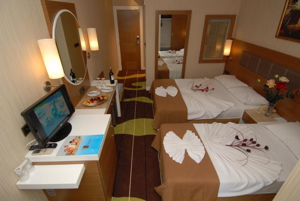 Двухместный (Стандартный двухместный номер с 1 кроватью или 2 отдельными кроватями) отеля Oba Star Hotel - Ultra All Inclusive, Алания