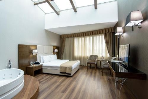 Двухместный (Двухместный номер Делюкс с 1 кроватью или 2 отдельными кроватями) отеля Asia Princess, Стамбул