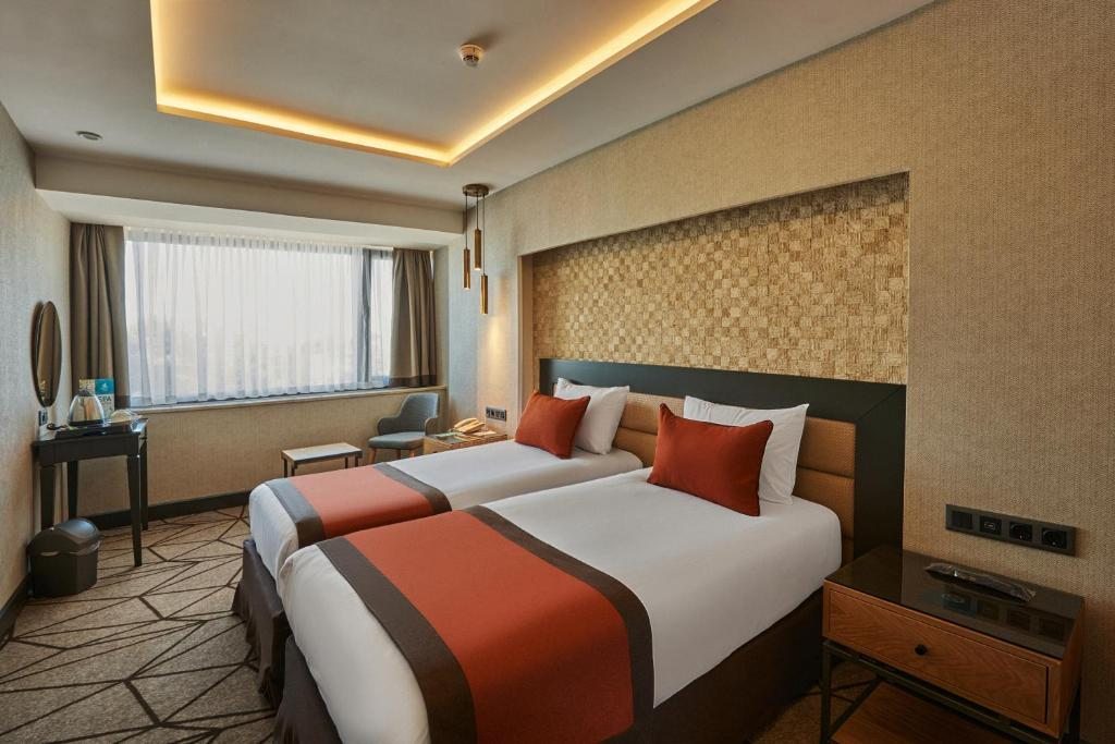 Двухместный (Стандартный двухместный номер с 1 кроватью или 2 отдельными кроватями) отеля Grand Hotel Gulsoy, Стамбул